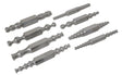 8 Piece 9" Synclastic & Anticlastic Metal Forming Steel Stake Set by PMC Supplies