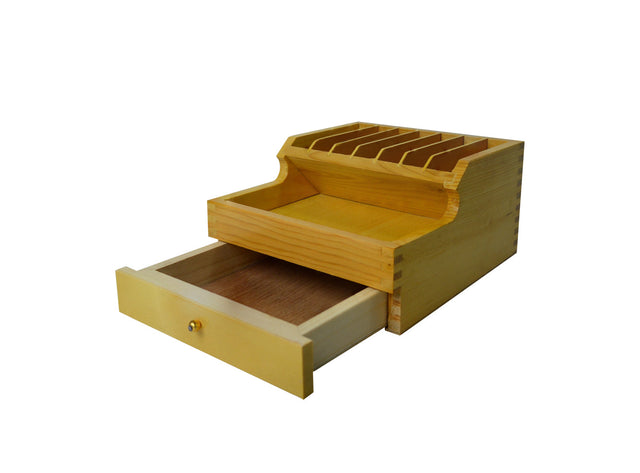 Wooden Plier Benchtop Organizer by PMC Supplies