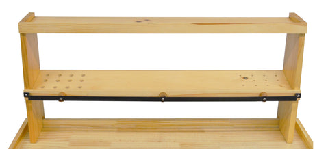 Bench Top Shelf Jewelers Bench Tool Storage Organizer by PMC Supplies