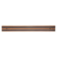 18" magnetic tool organizer strip with durable construction and easy mounting for workshop tool storage