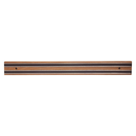 18" magnetic tool organizer strip with durable construction and easy mounting for workshop tool storage