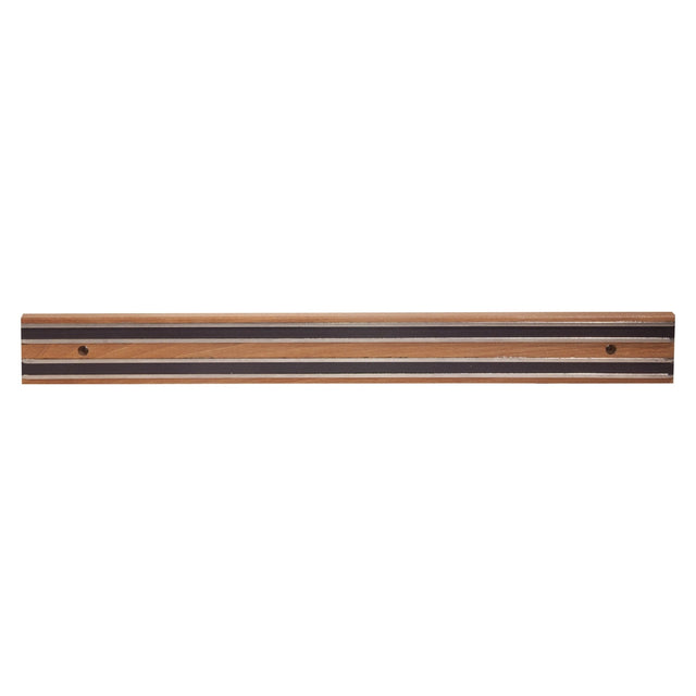 18" magnetic tool organizer strip with durable construction and easy mounting for workshop tool storage