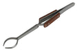 6-1/4" Oval Fiber Grip Tweezers with self-closing handle and oval tips for soldering and jewelry making