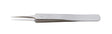 4-3/8 inch Anti Hi-Tech Dumont Tweezers Style 5 with anti-magnetic stainless steel tips for precision electronics and lab work