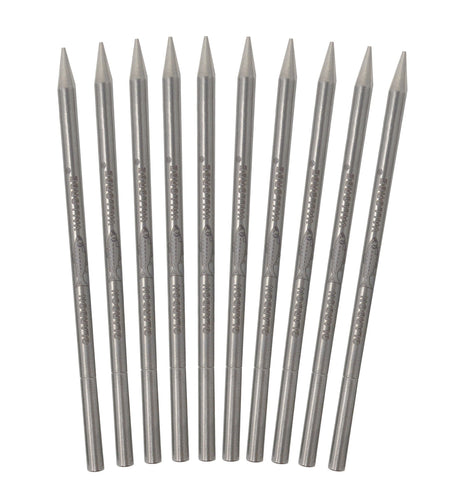 10 Pack Glardonƒ?› Vallorbe Beading Tools No. 12 - 0.85 MM by PMC Supplies