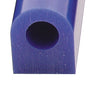 Blue Wax Ring Tube with flat side for jewelry carving and prototyping
